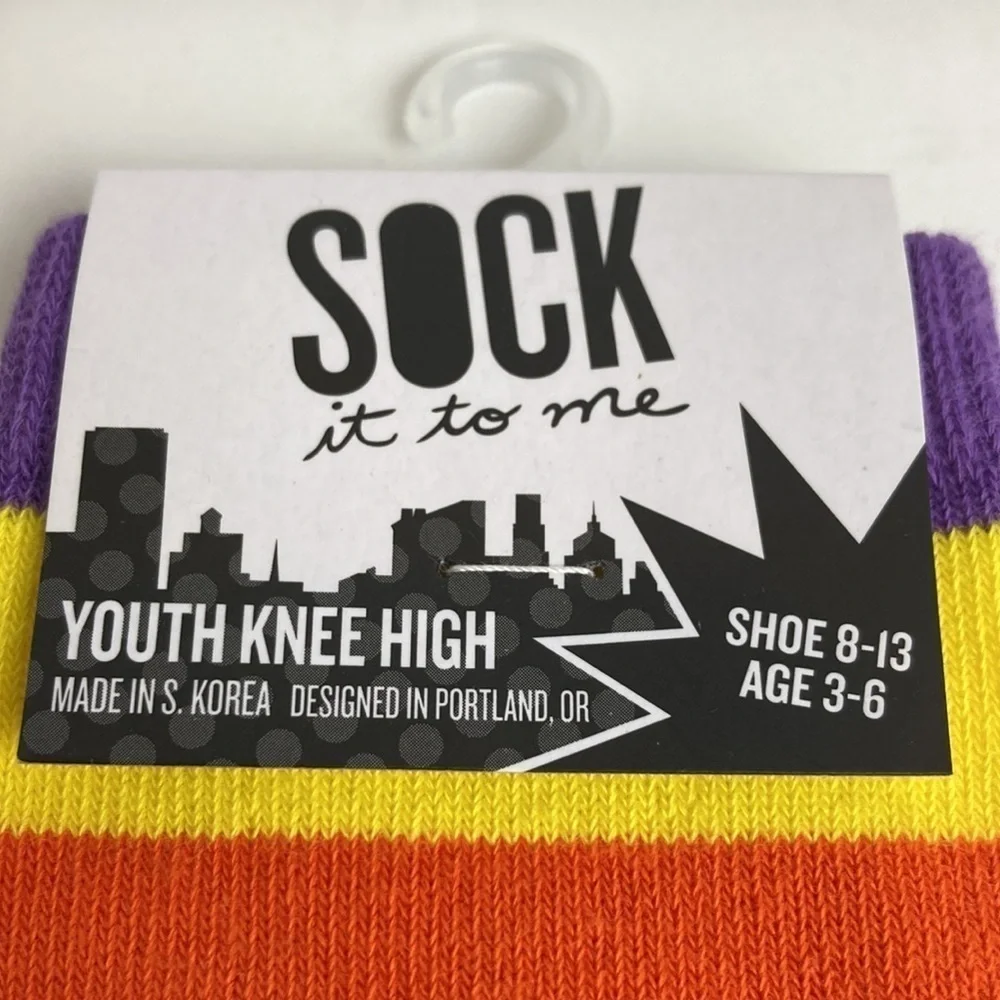 Sock It To Me NWT Kids 2 Pair Bundle Age 3-6 Size 8-13 whimsy rainbow mermaid